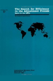 The Search for Efficiency in the Adjustment Process: Spain in the 1980s (International Monetary Fund Occasional Paper)